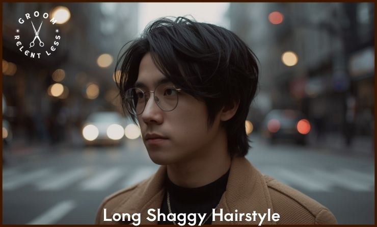  Long Shaggy Hairstyle
