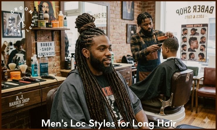 Men's Loc Styles for Long Hair