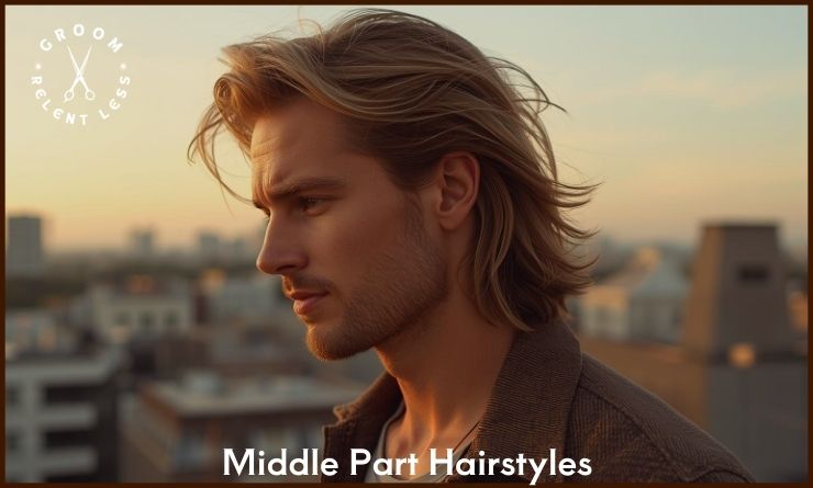 Middle Part Hairstyles