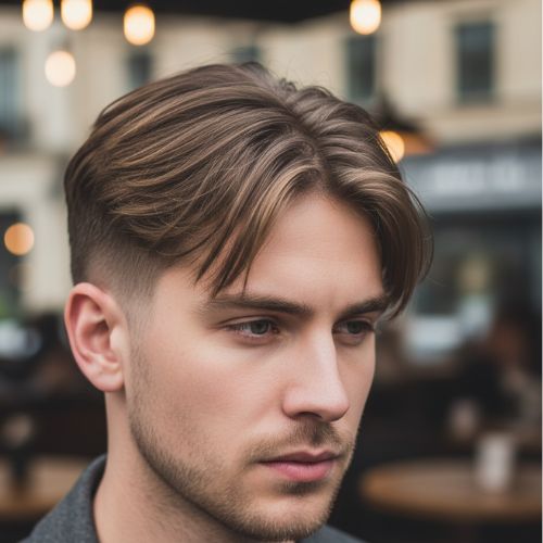 Middle Part with Fade