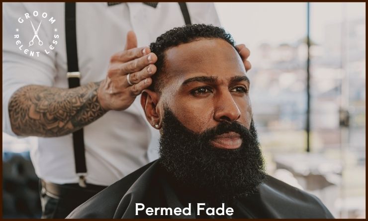 Permed Fade