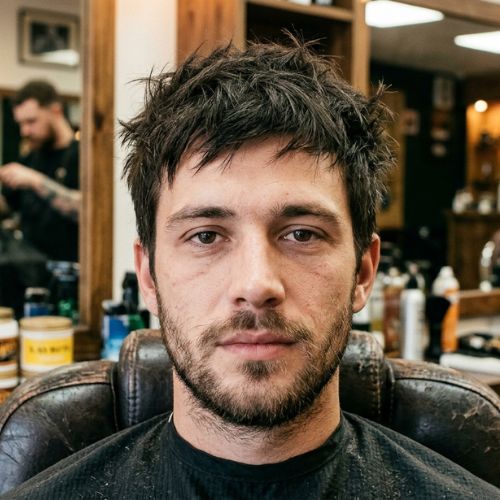 Short Scruffy Hair
