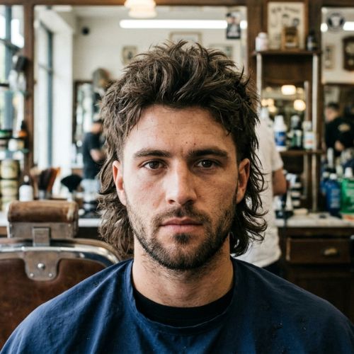 Textured Messy Mullet