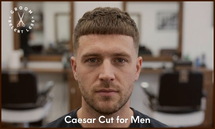 Caesar Cut for Men