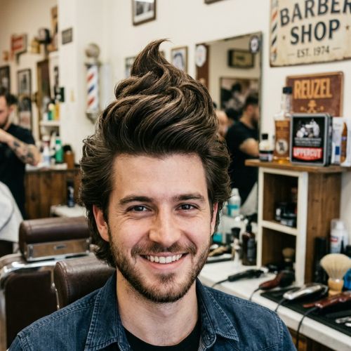 Long Ice Cream Haircut