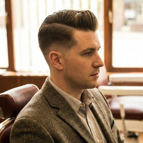 Classic Gentleman's Taper with Longer Top