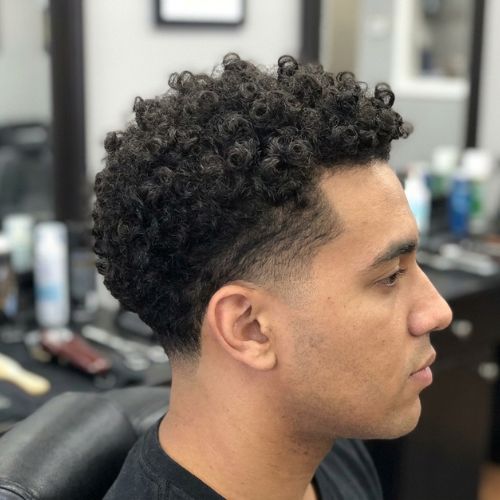 Drop Fade Curls
