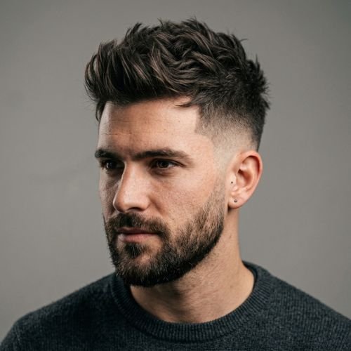 Faux Hawk Fade