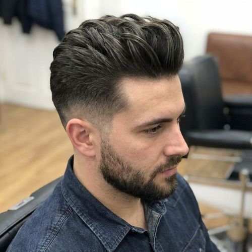 Modern Pompadour Fade