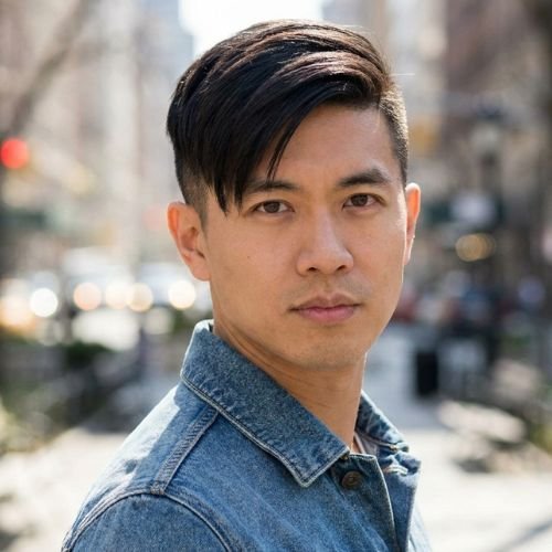 Side-Swept Fringe with Short Sides