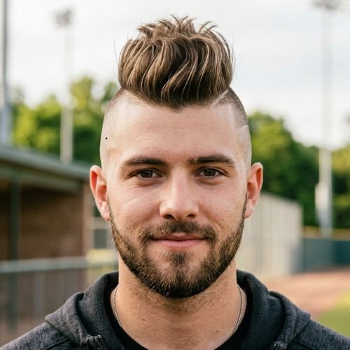 Baseball Mohawk Haircut