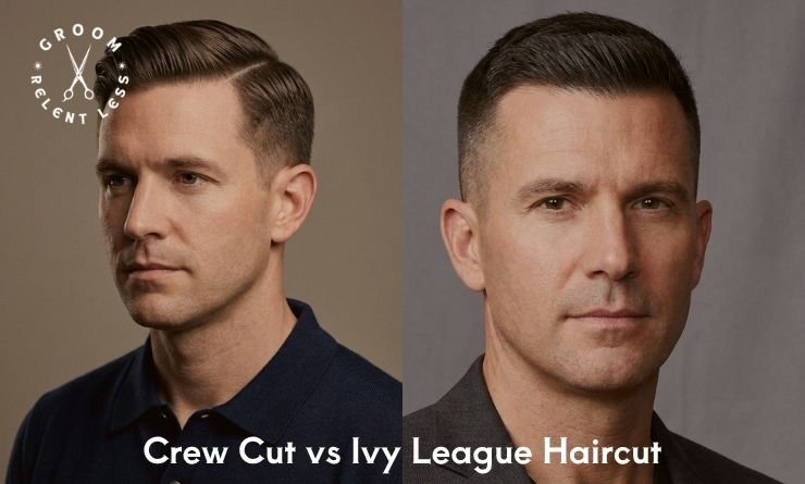 Crew Cut vs Ivy League Haircut