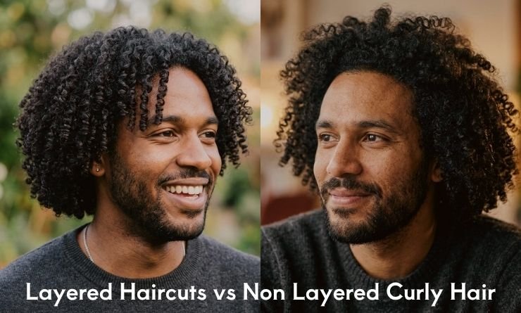 Layered Haircuts vs Non Layered Curly Hair