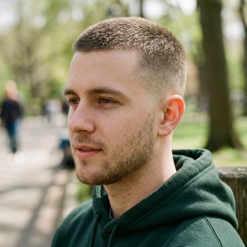 16 Guard Buzz Cut with Low Taper