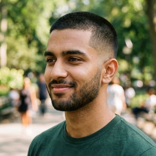 16 Guard Buzz Cut with Mid Taper