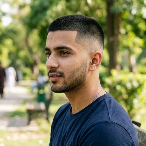 4 Guard Buzz Cut Fade