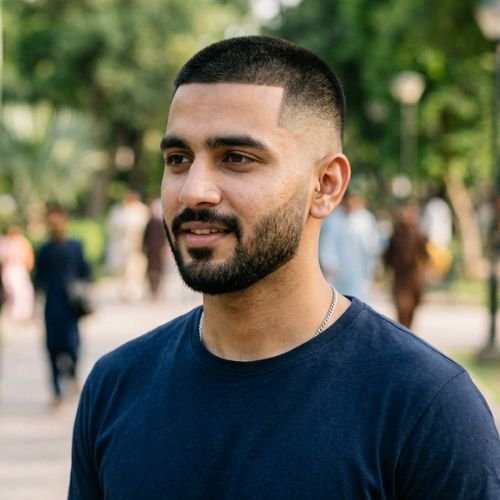 4 Guard Buzz Cut Low Fade