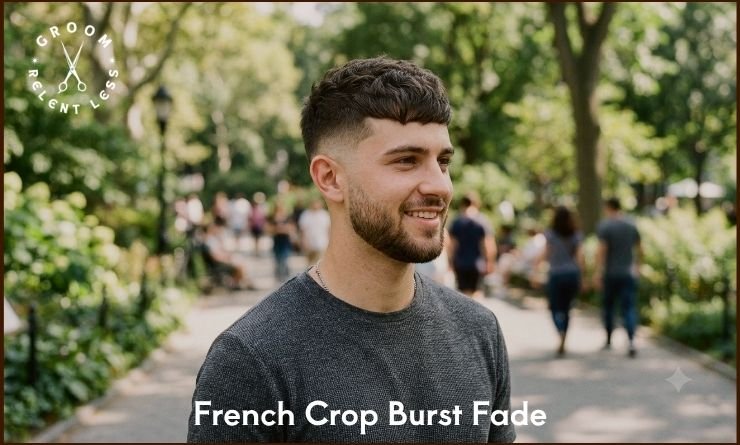 French Crop Burst Fade