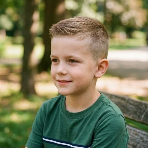 Short White Boy Haircuts